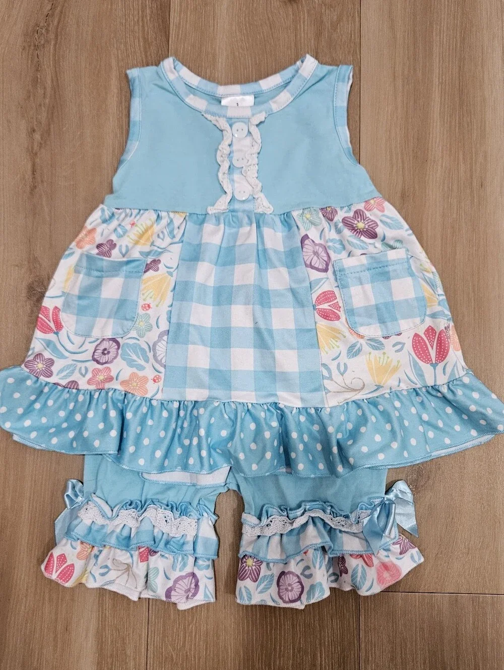 Boutique girls summer set 3T